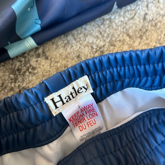Hatley 2T rain coat and splash pants - Picture 3 of 4